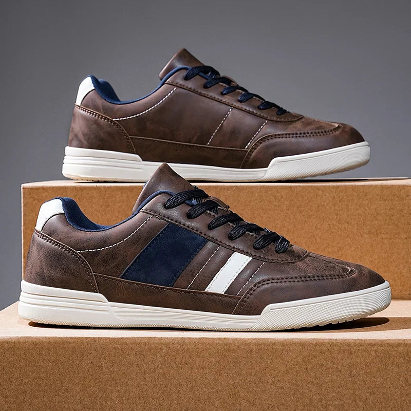 Avenue Stratos Leather Street Sneakers