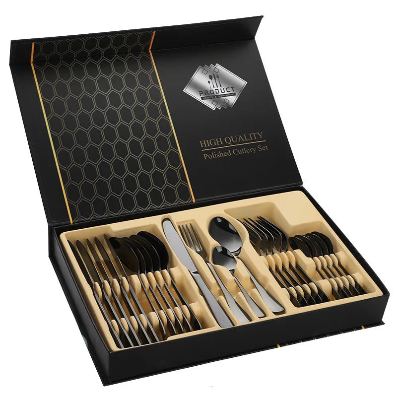 Goldware® by Riverra - Signature Fine Dining Cutlery Set