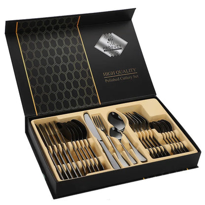 Goldware® by Riverra - Signature Fine Dining Cutlery Set