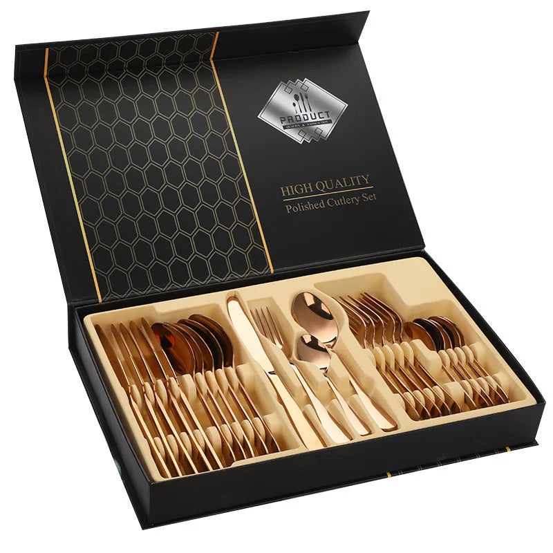 Goldware® by Riverra - Signature Fine Dining Cutlery Set