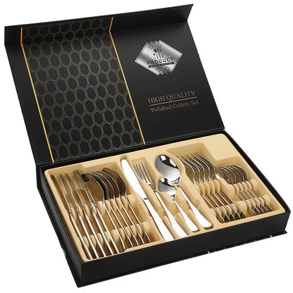 Goldware® by Riverra - Signature Fine Dining Cutlery Set