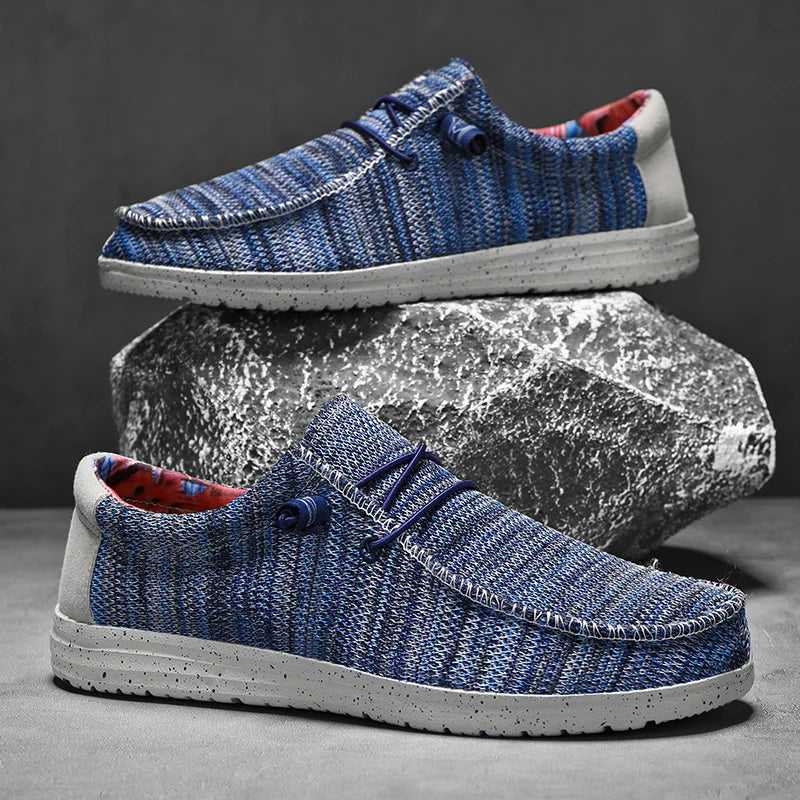 Corvan Textured Canvas Sneakers